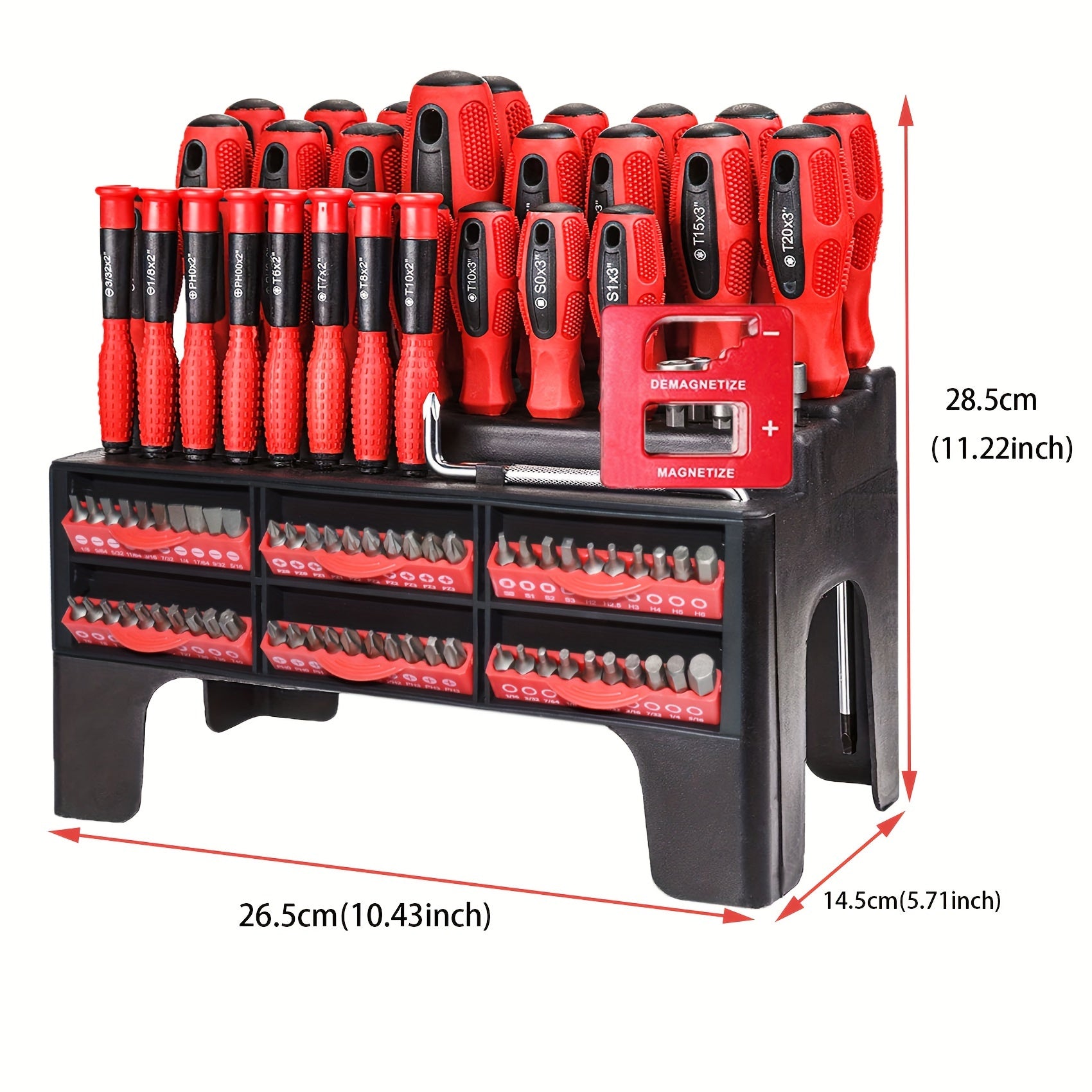 101-Piece Magnetic Precision Screwdriver Set