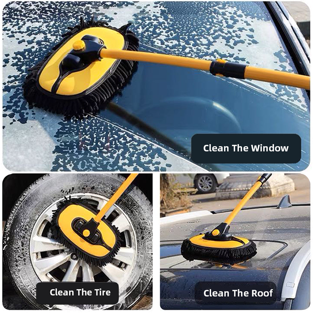 Telescoping Long Handle Car Cleaning Mop