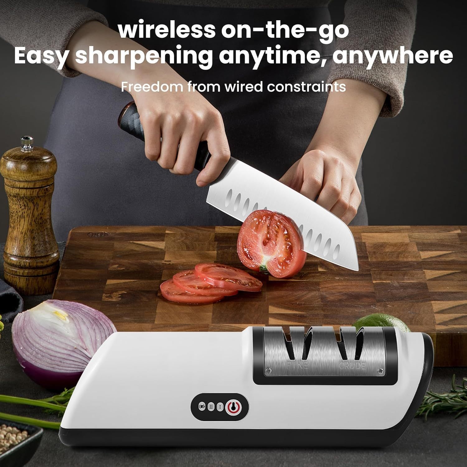 2-Stage Electric Knife Sharpener