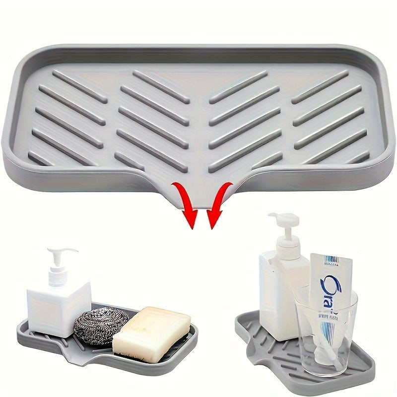 Silicone Sink Soap Tray holder