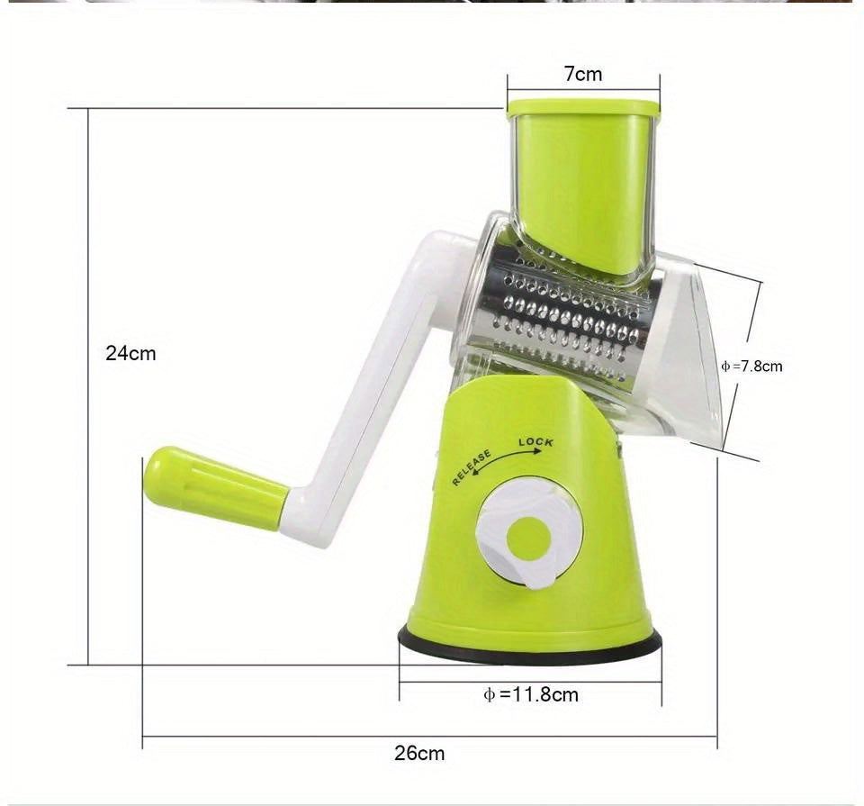 3-in-1 Round Vegetable Chopper