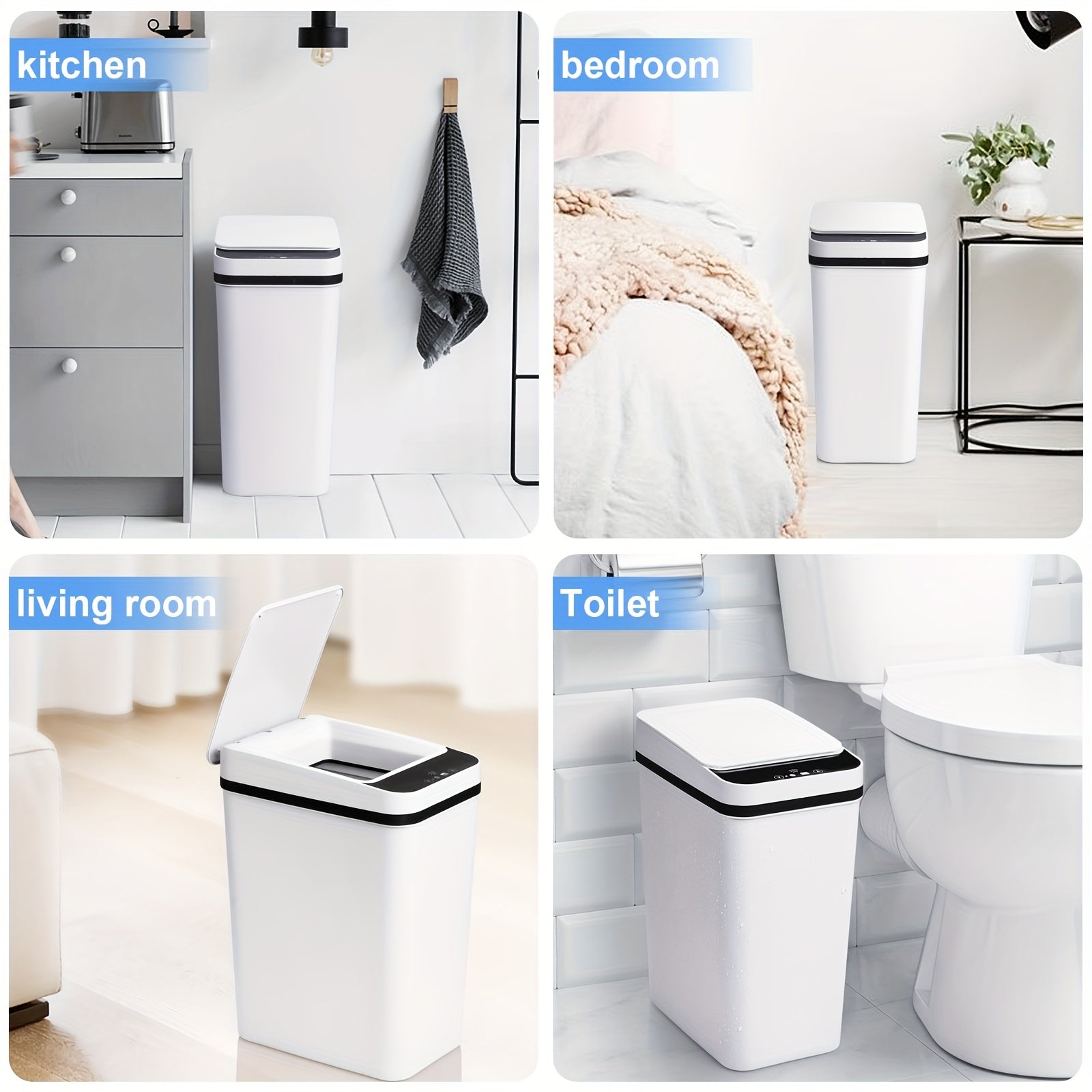 Automatic Motion Sensor Trash Cans