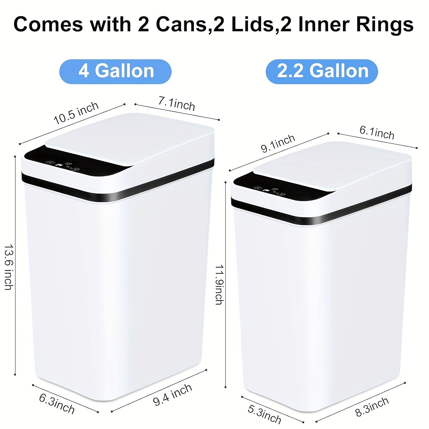 Automatic Motion Sensor Trash Cans