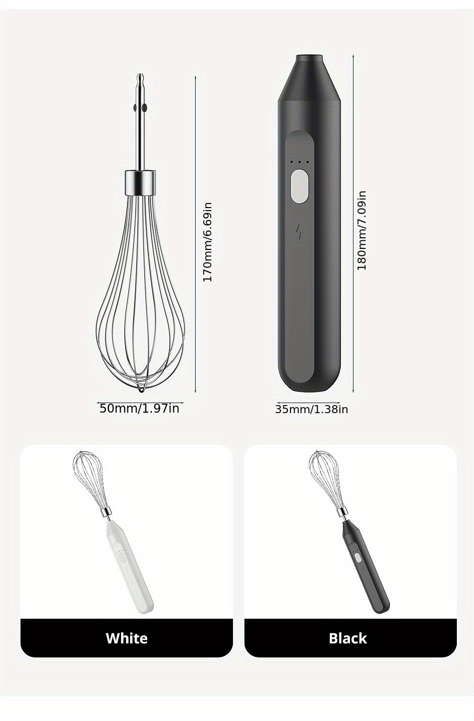 USB-Charged Multi-Functional Frother