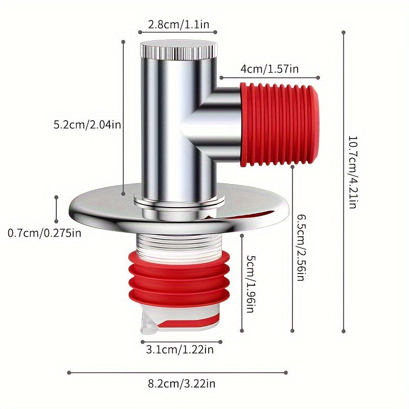 Anti-Backflow Drain Hose Adapter