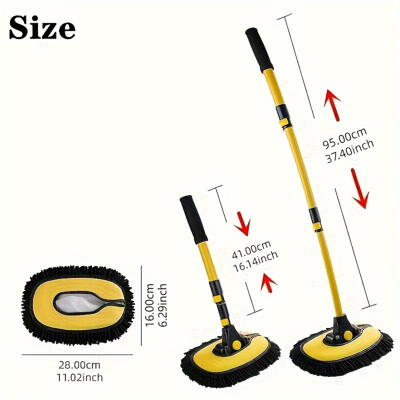 Telescoping Long Handle Car Cleaning Mop