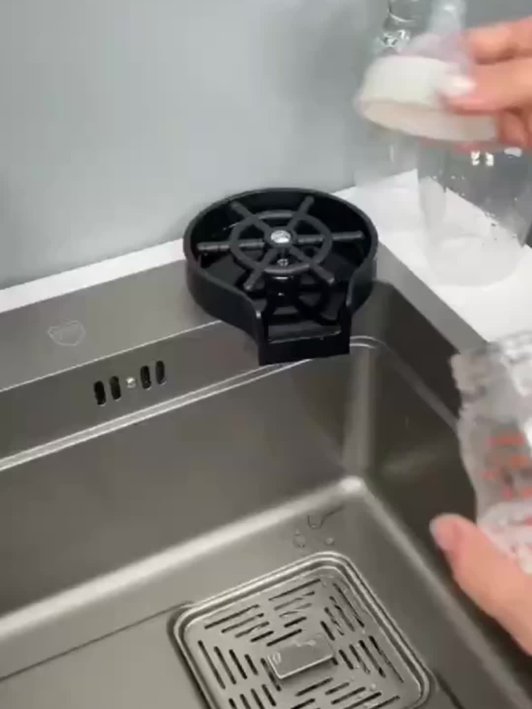 Hand-Pressed Automatic Cup Washer Kit