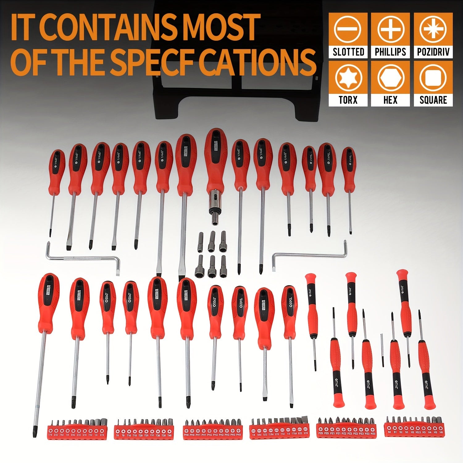 101-Piece Magnetic Precision Screwdriver Set