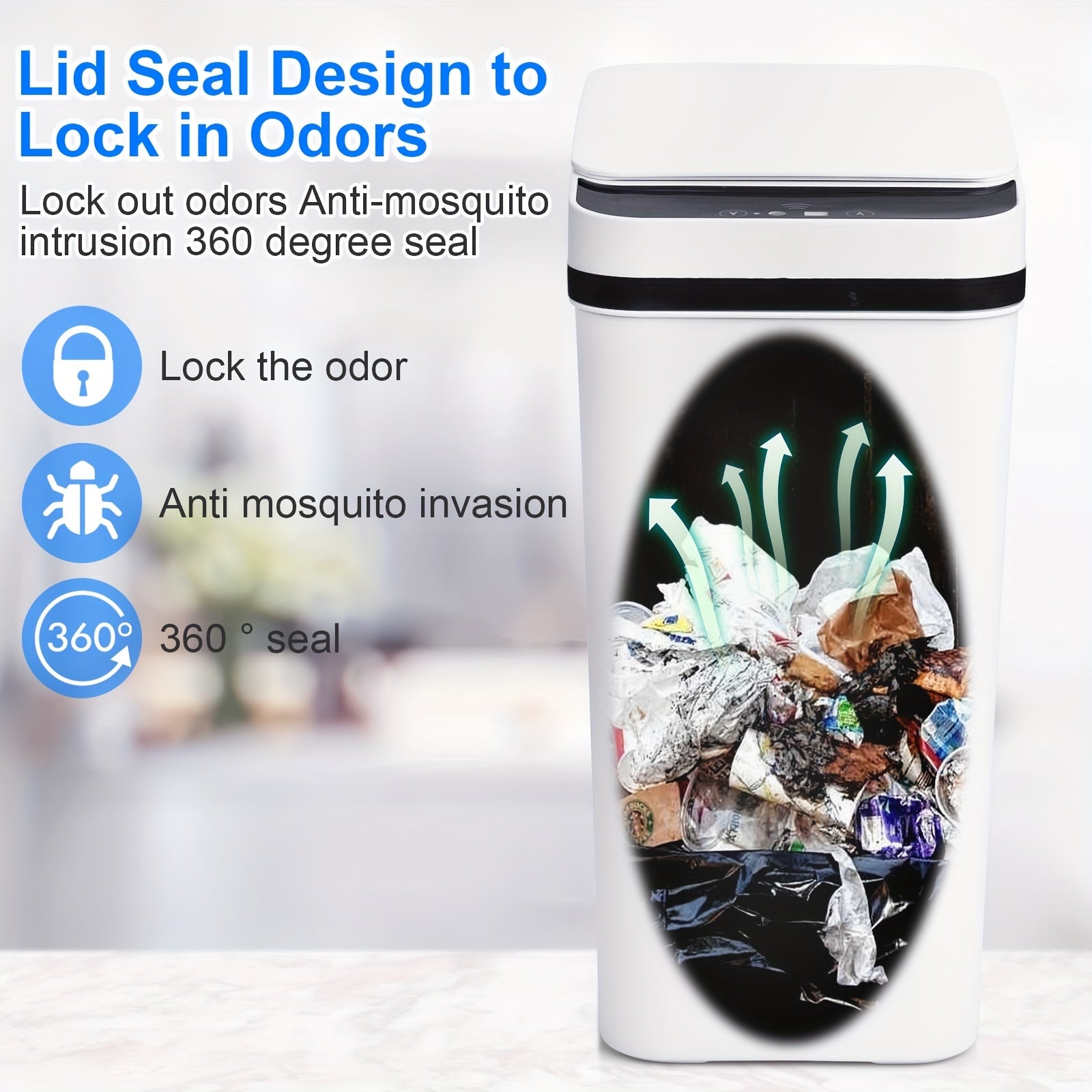 Automatic Motion Sensor Trash Cans