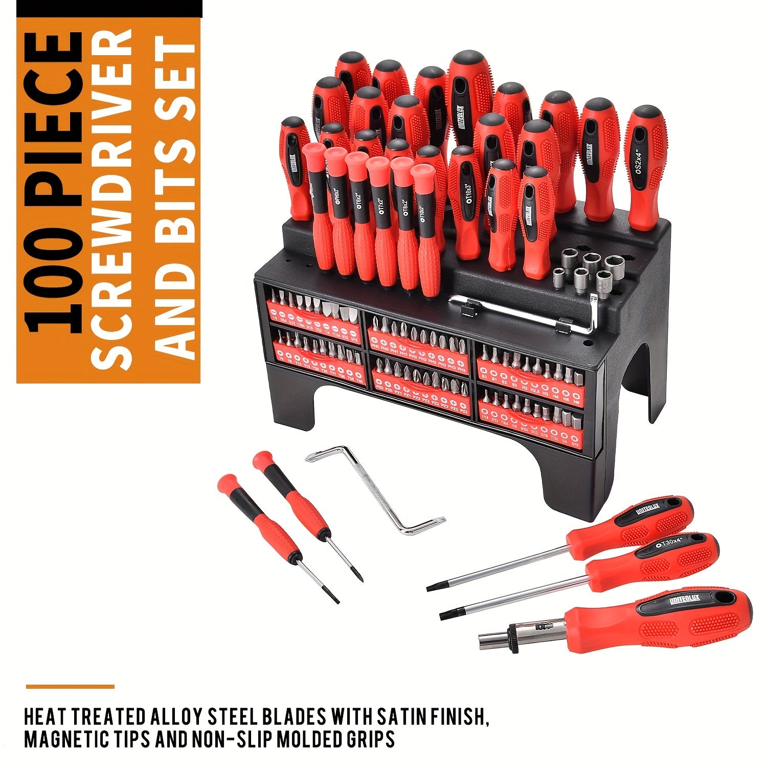 101-Piece Magnetic Precision Screwdriver Set