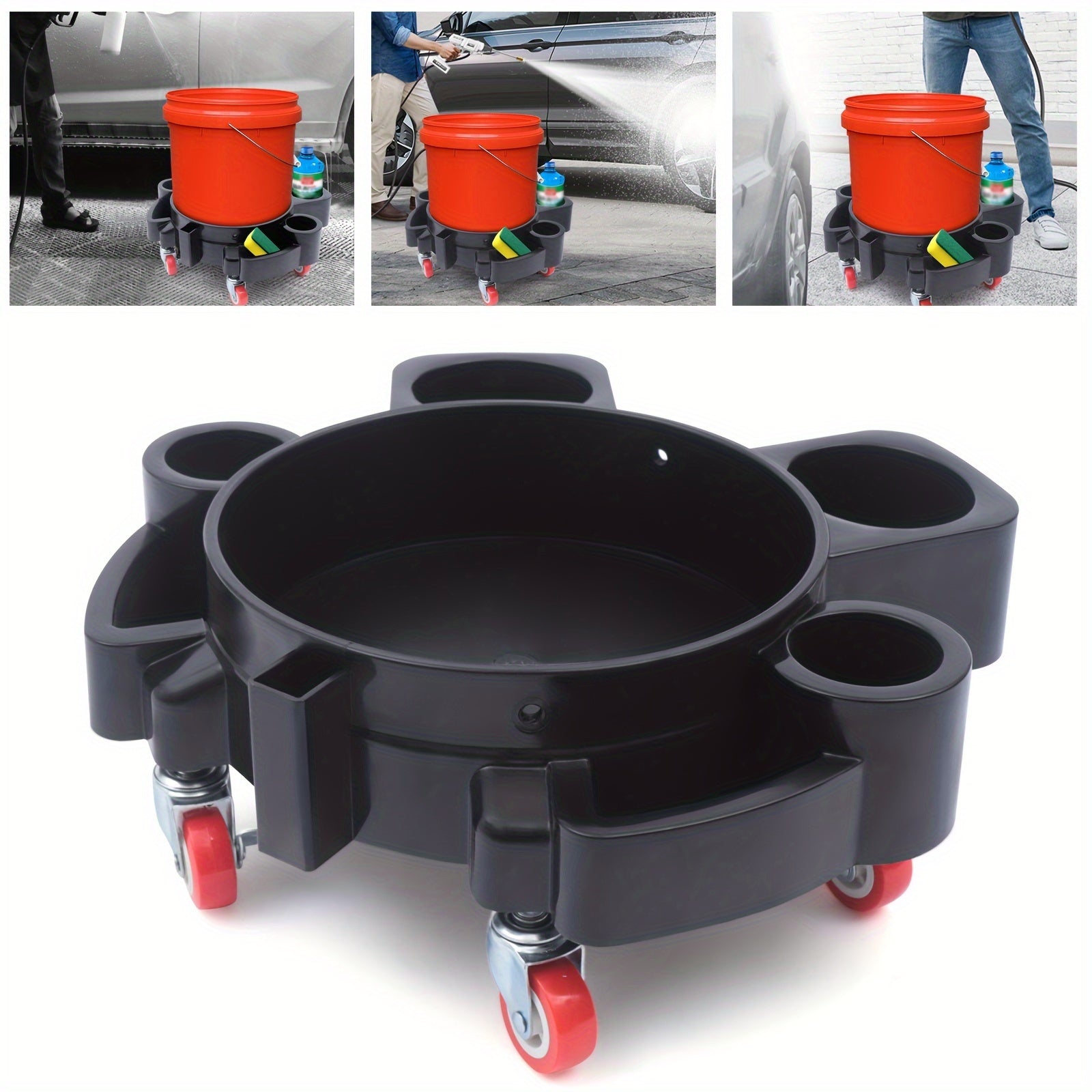 Bucket Dolly for Car Washing